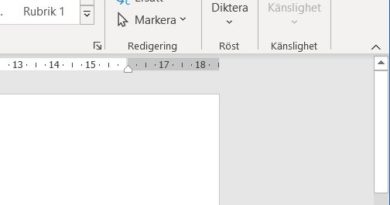 Diktera dina dokument Office 365